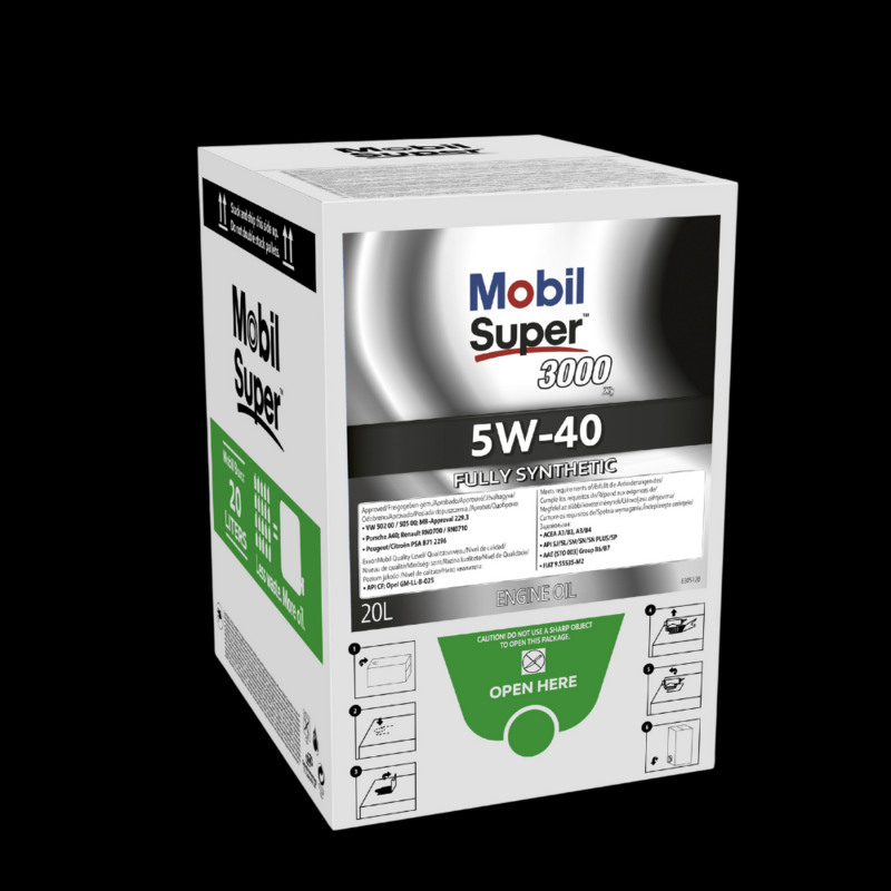 Mobil Super 3000 X1  5W-40 Engine Oil  20L