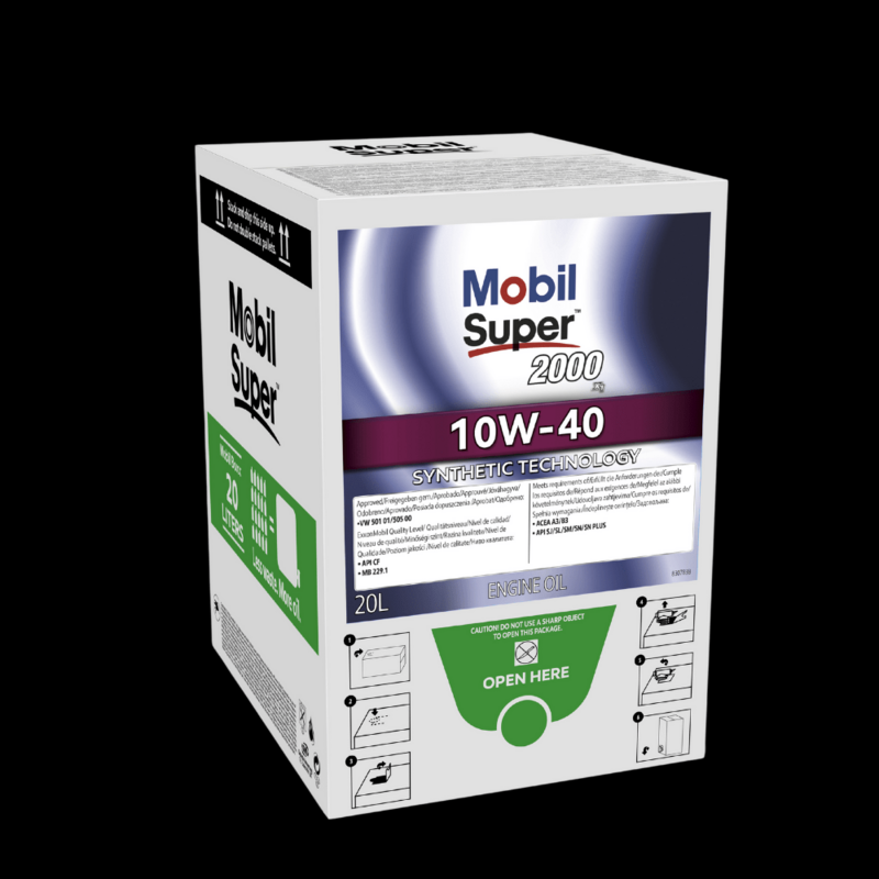 Mobil Super 2000 X1 10W-40 Engine Oil Semi Synthetic 20L