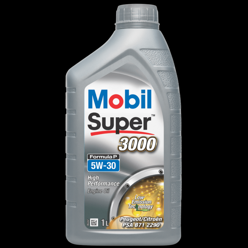 Mobil Super 3000 Formula P 5W-30 Engine Oil High Performance 1L