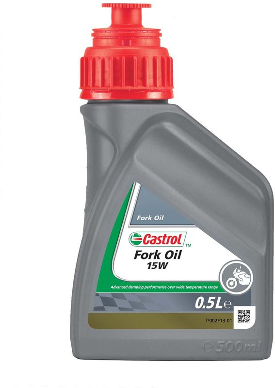 Castrol Motorcycle Fork Oil 15W Advanced Suspension Fluid 500ml 15199D
