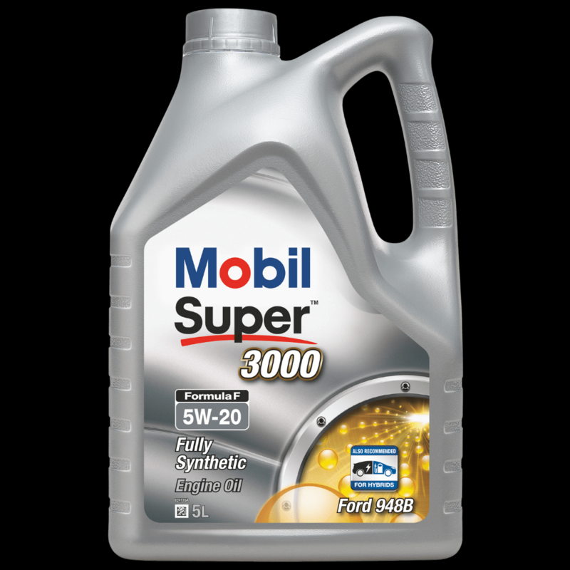 Mobil Super 3000 Formula F 5W-20 Engine Oil High Performance 5L