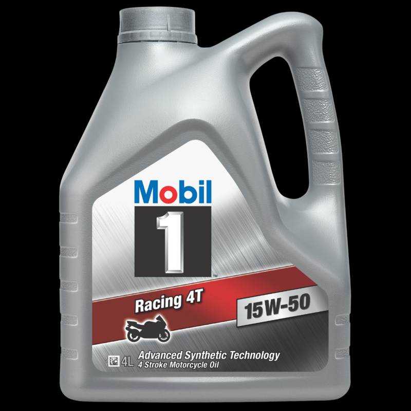Mobil 1 Racing 4T 15W-50 Engine Oil Full Synthetic 4L