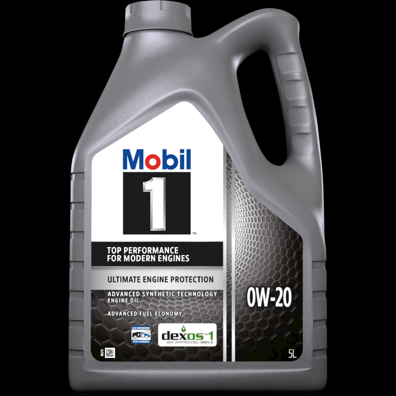 Mobil 1 0W-20 Engine Oil Full Synthetic 5L