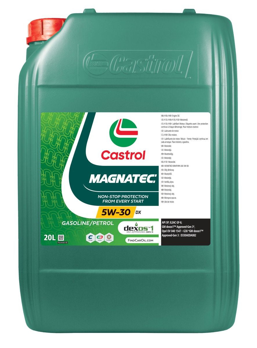 Castrol MAGNATEC 5W-30 DX  Fully Synthetic Engine Oil 20L