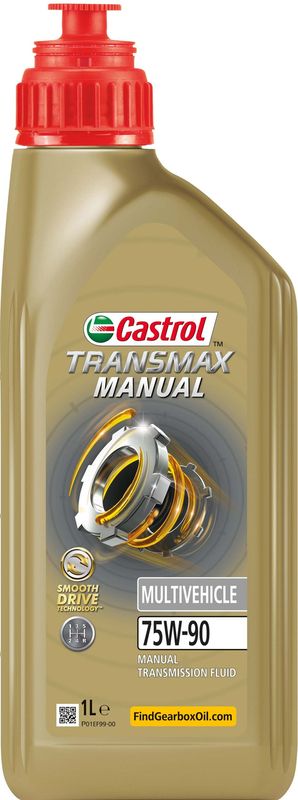 Castrol TRANSMAX MANUAL Multivehicle Manual Transmission Fluid 75W-90 1L