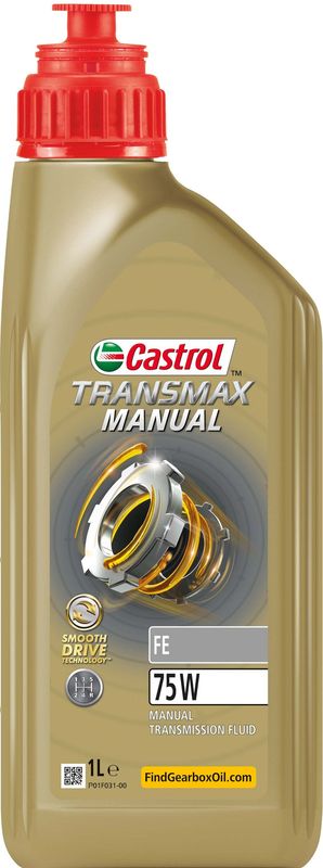 Castrol TRANSMAX MANUAL FE 75W Manual Transnission Fluid Full Synthetic 1L