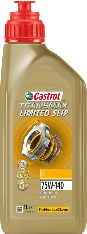Castrol TRANSMAX Limited Sleep Long L ife 75W-140 Gear Oil Full Synthetic 1L