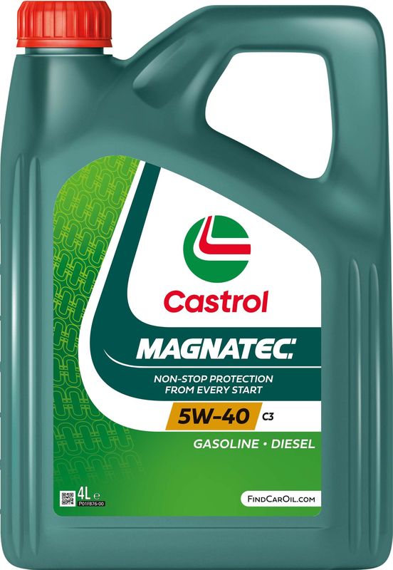 Castrol MAGNATEC 5W-40 C3  Fully Synthetic Engine Oil 4L