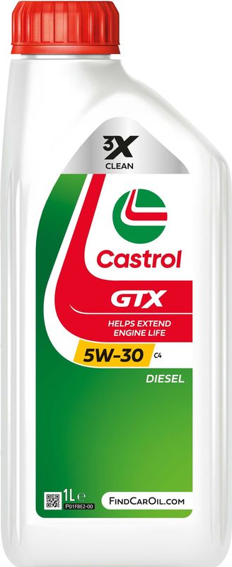 Castrol GTX 5W-30 C4  Fully Synthetic Engine Oil 1L
