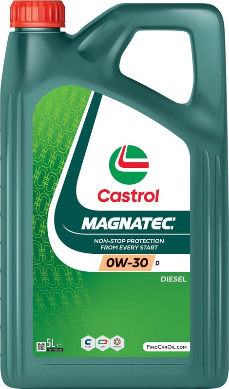 Castrol MAGNATEC 0W-30 D  Fully Synthetic Engine Oil 5L