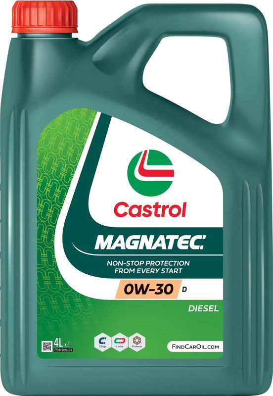 Castrol MAGNATEC 0W-30 D  Fully Synthetic Engine Oil 4L