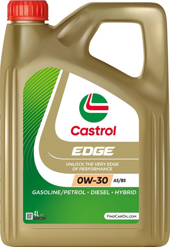 Castrol EDGE 0W-30 A5/B5  Fully Synthetic Engine Oil 4L