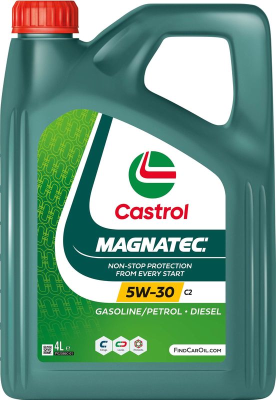 Castrol MAGNATEC 5W-30 C2  Fully Synthetic Engine Oil 4L
