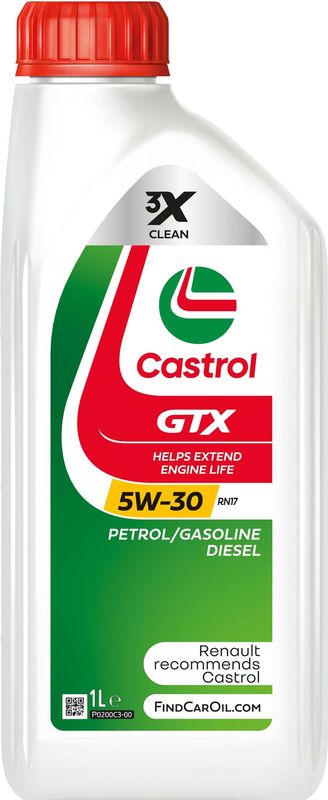 Castrol GTX 5W-30 RN17  Fully Synthetic Engine Oil 1L