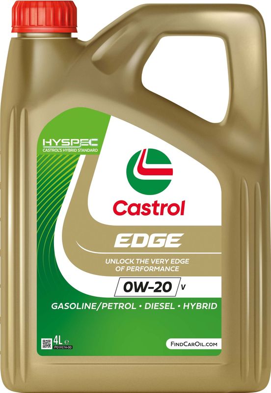 Castrol EDGE 0W-20 V  Fully Synthetic Engine Oil 4L
