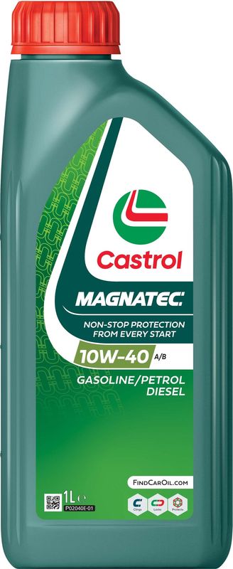Castrol MAGNATEC 10W-40 A/B  Part Synthetic Engine Oil 1L