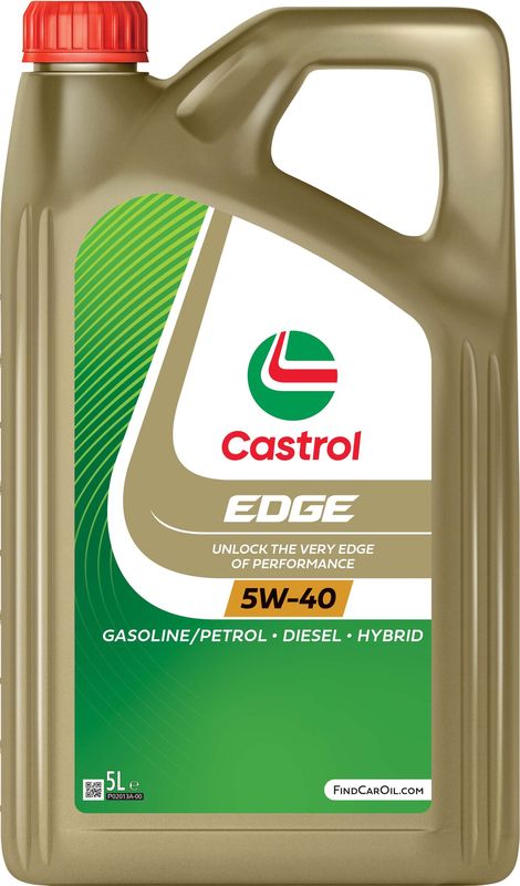 Castrol EDGE 5W-40  Fully Synthetic Engine Oil 5L