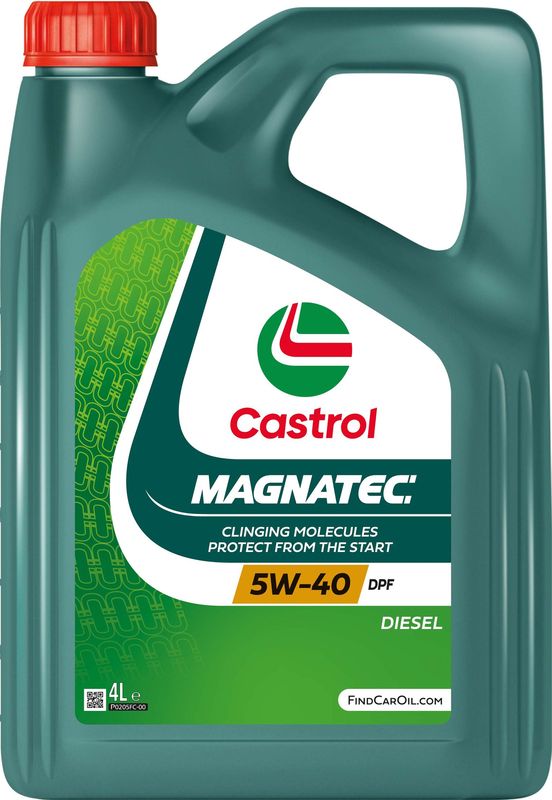 Castrol MAGNATEC 5W-40 DPF  Fully Synthetic Engine Oil 4L