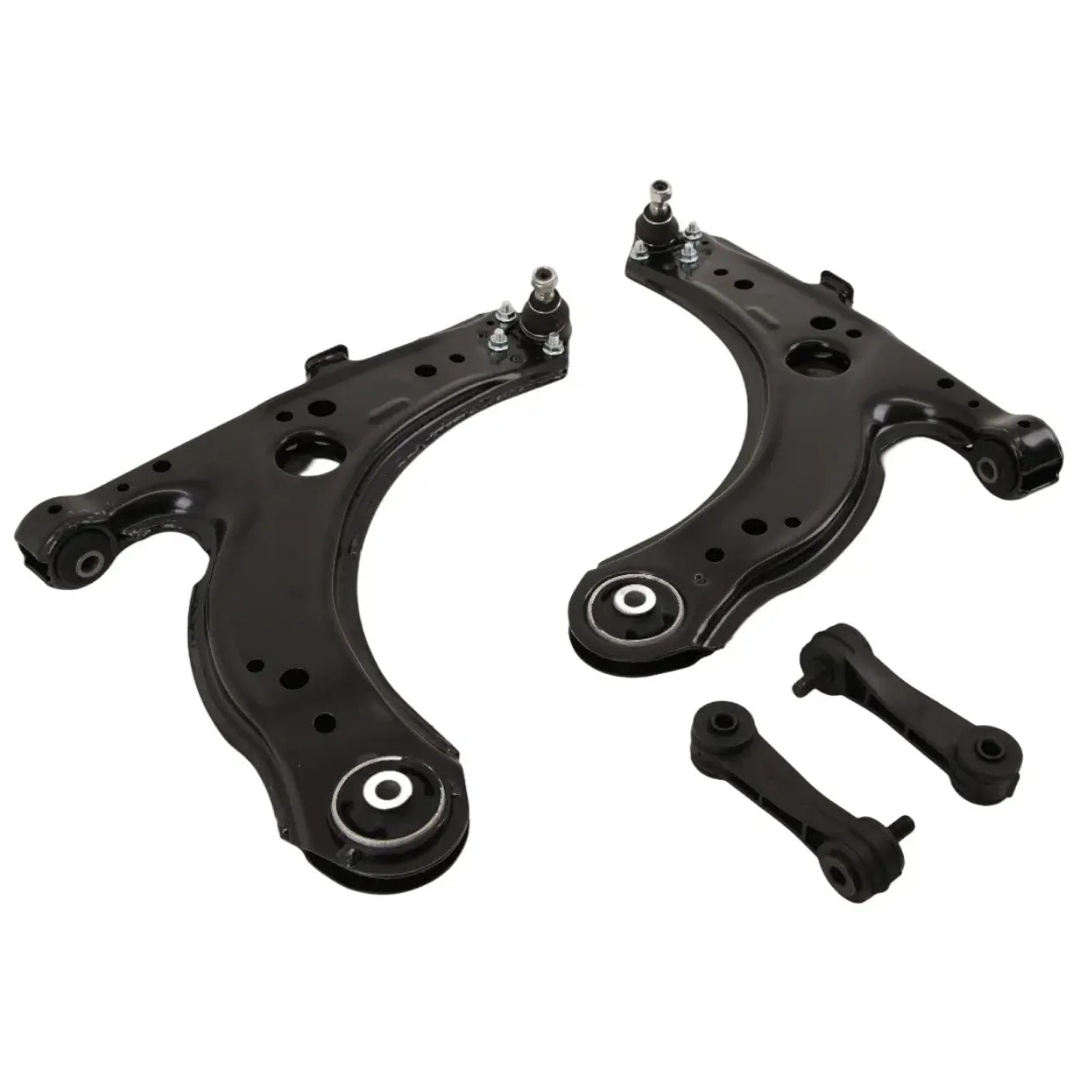VW Golf MK4 1997-2006 Front Lower Control Arms Wishbones & Drop Links Pair