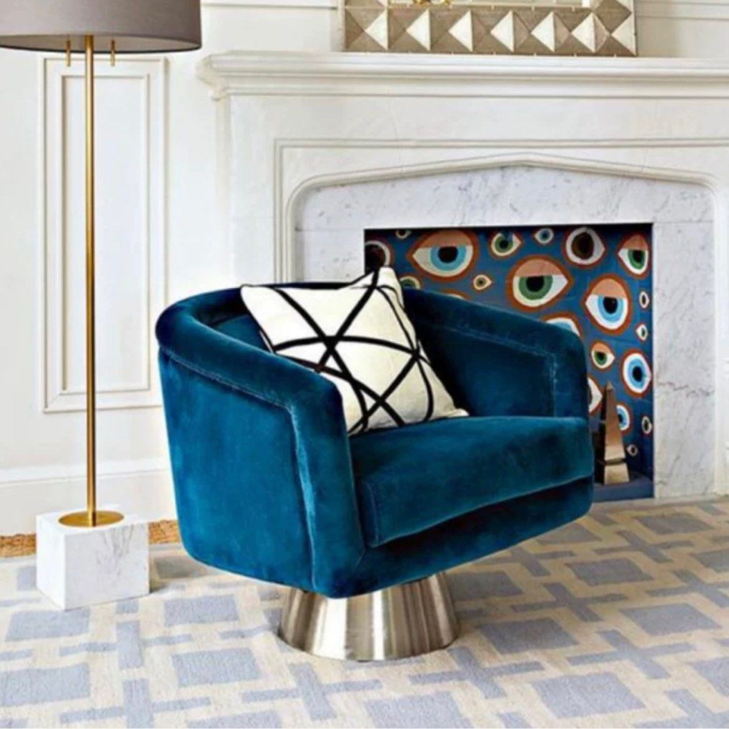 ZACHARY Modern Swivel Lounge Chair – Radical Homes ZACHARY Modern Swivel Lounge Chair – Radical Homes